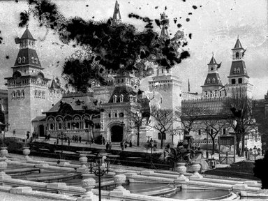 <em>"Paris Exposition: Russian Pavilion, Paris, France, 1900"</em>, 1900. Glass negative 3.25x4.25in, 3.25 x 4.25 in. Brooklyn Museum, Goodyear. (Photo: Brooklyn Museum, S03i1554n01a.jpg