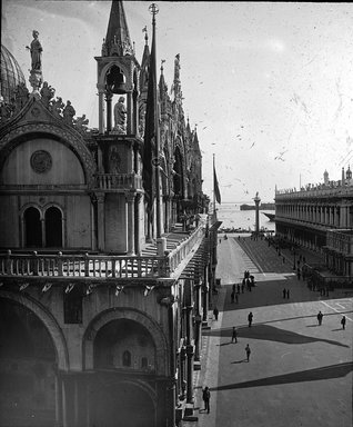 <em>"S. Marco, Venice, Italy, 1895"</em>, 1895. Lantern slide 3.25x4in, 3.25 x 4 in. Brooklyn Museum, Goodyear. (Photo: Brooklyn Museum, S03i1601l01.jpg