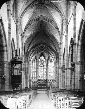 <em>"St. Loup, Chalons, France, 1903"</em>, 1903. Lantern slide 3.25x4in, 3.25 x 4 in. Brooklyn Museum, Goodyear. (Photo: Brooklyn Museum, S03i1637l01.jpg