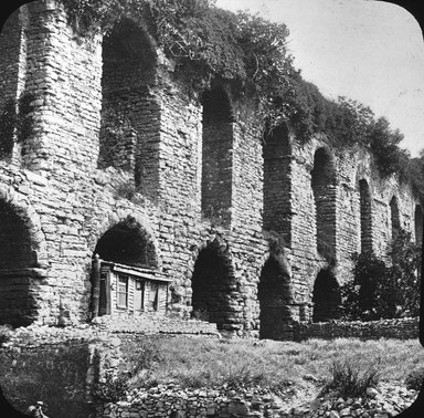 <em>"Aqueduct, Istanbul, Turkey, 1903"</em>, 1903. Lantern slide 3.25x4in, 3.25 x 4 in. Brooklyn Museum, Goodyear. (Photo: Brooklyn Museum, S03i1655l01.jpg