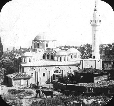 <em>"Chora Church, Istanbul, Turkey, 1903"</em>, 1903. Lantern slide 3.25x4in, 3.25 x 4 in. Brooklyn Museum, Goodyear. (Photo: Brooklyn Museum, S03i1662l01.jpg