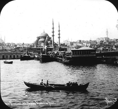 <em>"Golden Horn, Istanbul, Turkey, 1903"</em>, 1903. Lantern slide 3.25x4in, 3.25 x 4 in. Brooklyn Museum, Goodyear. (Photo: Brooklyn Museum, S03i1679l01.jpg