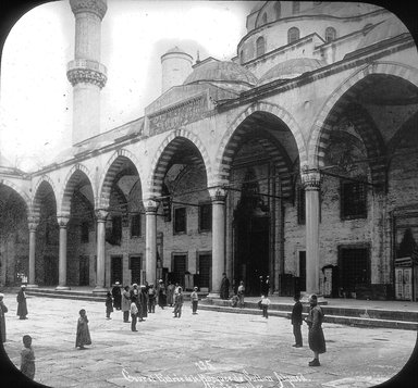 <em>"Mosque of Ahmed I, Istanbul, Turkey, 1903"</em>, 1903. Lantern slide 3.25x4in, 3.25 x 4 in. Brooklyn Museum, Goodyear. (Photo: Brooklyn Museum, S03i1693l01.jpg