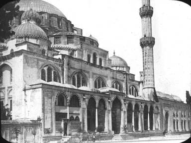 <em>"Mosque of Shah-zadeh, Istanbul, Turkey, 1903"</em>, 1903. Lantern slide 3.25x4in, 3.25 x 4 in. Brooklyn Museum, Goodyear. (Photo: Brooklyn Museum, S03i1706l01.jpg