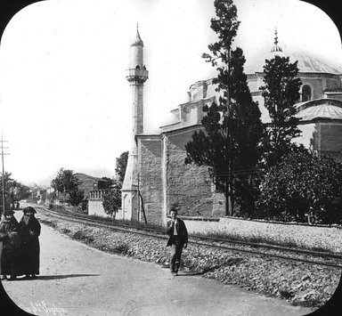 <em>"Mosque of the Little St. Sophia, Istanbul, Turkey, 1903"</em>, 1903. Lantern slide 3.25x4in, 3.25 x 4 in. Brooklyn Museum, Goodyear. (Photo: Brooklyn Museum, S03i1714l01.jpg