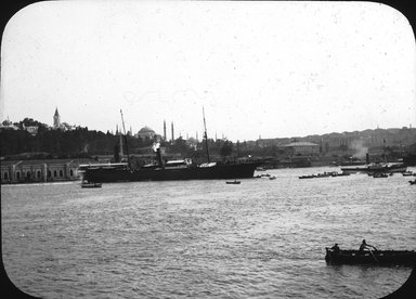 <em>"Seraglio Point, Istanbul, Turkey, 1903"</em>, 1903. Lantern slide 3.25x4in, 3.25 x 4 in. Brooklyn Museum, Goodyear. (Photo: Brooklyn Museum, S03i1742l01.jpg