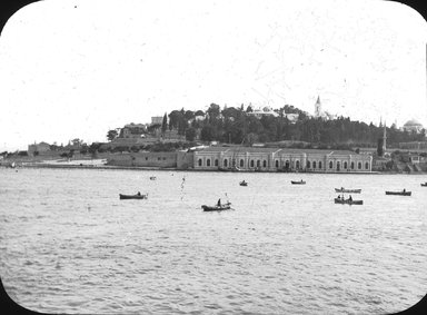 <em>"Seraglio Point, Istanbul, Turkey, 1903"</em>, 1903. Lantern slide 3.25x4in, 3.25 x 4 in. Brooklyn Museum, Goodyear. (Photo: Brooklyn Museum, S03i1743l01.jpg