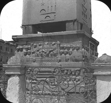 <em>"Theban Obelisk, Istanbul, Turkey, 1903"</em>, 1903. Lantern slide 3.25x4in, 3.25 x 4 in. Brooklyn Museum, Goodyear. (Photo: Brooklyn Museum, S03i1765l01.jpg