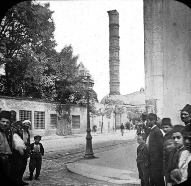 <em>"Street scene, Istanbul, Turkey, 1903"</em>, 1903. Lantern slide 3.25x4in, 3.25 x 4 in. Brooklyn Museum, Goodyear. (Photo: Brooklyn Museum, S03i1775l01.jpg