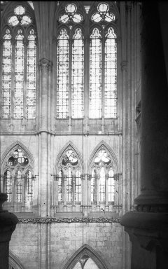 <em>"Cathedral, Amiens, France, 1907"</em>, 1907. Lantern slide 3.25x4in, 3.25 x 4 in. Brooklyn Museum, Goodyear. (Photo: Brooklyn Museum, S03i1809l01.jpg