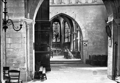 <em>"St. Jacques, Rheims, France, 1907"</em>, 1907. Lantern slide 3.25x4in, 3.25 x 4 in. Brooklyn Museum, Goodyear. (Photo: Brooklyn Museum, S03i1838l01.jpg