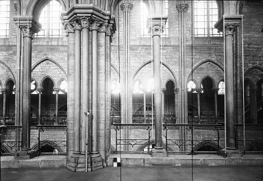 <em>"Notre Dame, Paris, France, 1910"</em>, 1910. Lantern slide 3.25x4in, 3.25 x 4 in. Brooklyn Museum, Goodyear. (Photo: Brooklyn Museum, S03i1848l01.jpg