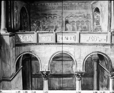 <em>"Interior, n.d."</em>. Lantern slide 3.25x4in, 3.25 x 4 in. Brooklyn Museum, Goodyear. (Photo: Brooklyn Museum, S03i1909l01.jpg