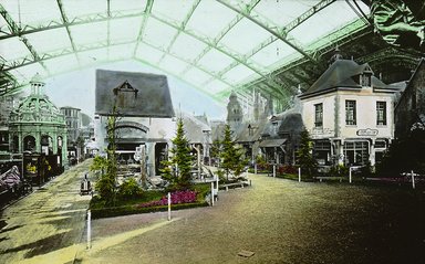 <em>"Paris Exposition: Agricultural Section, Paris, France, 1900"</em>, 1900. Lantern slide 3.25x4in, 3.25 x 4 in. Brooklyn Museum, Goodyear. (Photo: Brooklyn Museum, S03i1927l01.jpg