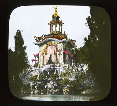 <em>"Paris Exposition: Luminous Palace, Paris, France, 1900"</em>, 1900. Lantern slide 3.25x4in, 3.25 x 4 in. Brooklyn Museum, Goodyear. (Photo: Brooklyn Museum, S03i2002l01_SL1.jpg