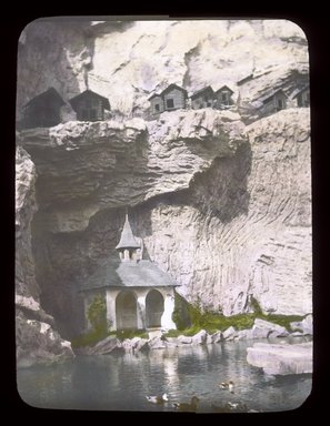 <em>"Paris Exposition: exterior view, Paris, France, 1900"</em>, 1900. Lantern slide 3.25x4in, 3.25 x 4 in. Brooklyn Museum, Goodyear. (Photo: Brooklyn Museum, S03i2080l01_SL1.jpg