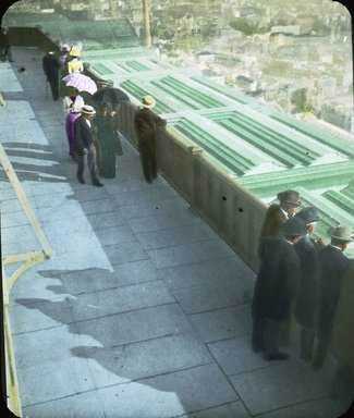 <em>"Paris Exposition: exterior view, Paris, France, 1900"</em>, 1900. Lantern slide 3.25x4in, 3.25 x 4 in. Brooklyn Museum, Goodyear. (Photo: Brooklyn Museum, S03i2101l01.jpg