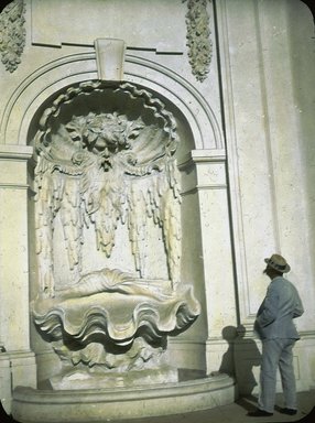 <em>"Paris Exposition: exterior view, Paris, France, 1900"</em>, 1900. Lantern slide 3.25x4in, 3.25 x 4 in. Brooklyn Museum, Goodyear. (Photo: Brooklyn Museum, S03i2103l01.jpg