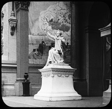 <em>"World's Columbian Exposition: interior view, Chicago, United States, 1893"</em>, 1893. Lantern slide 3.25x4in, 3.25 x 4 in. Brooklyn Museum, Goodyear. (Photo: Brooklyn Museum, S03i2214l01_SL1.jpg