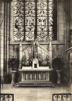 <em>"St. Loup, Chalons, France, n.d."</em>. Bw photographic print 5x7in, 5 x 7 in. Brooklyn Museum, Goodyear. (Photo: Brooklyn Museum, S03i2335v01.jpg