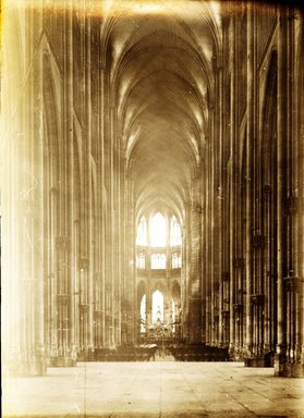 <em>"Notre Dame, Paris, France, n.d."</em>. Bw photographic print 5x7in, 5 x 7 in. Brooklyn Museum, Goodyear. (Photo: Brooklyn Museum, S03i2336v01a.jpg