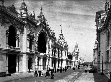 <em>"Paris Exposition: Palace of Decorative Arts, Paris, France, 1900"</em>, 1900. Glass negative 4x5in, 4 x 5 in. Brooklyn Museum, Goodyear. (Photo: Brooklyn Museum, S03i2339n01a.jpg