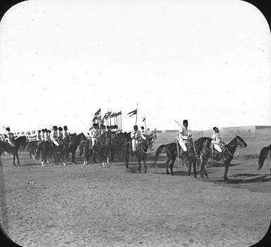 <em>"Wady Halfa, Egypt"</em>. Lantern slide 3.25x4in, 3.25 x 4 in. Brooklyn Museum, Goodyear. (Photo: T.H. McAllister, S03i2358l01.jpg