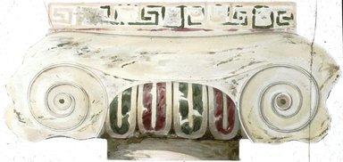 <em>"Acropolis Museum, Athens, Greece"</em>. Lantern slide 3.25x4in, 3.25 x 4 in. Brooklyn Museum, Goodyear. (Photo: Brooklyn Museum, S03i2442l01.jpg