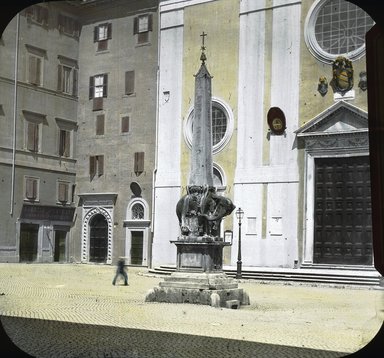 <em>"Rome, Italy"</em>. Lantern slide 3.25x4in, 3.25 x 4 in. Brooklyn Museum, Goodyear. (Photo: T.H. McAllister, S03i2744l01.jpg
