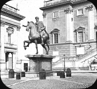 <em>"Vatican, Rome, Italy"</em>. Lantern slide 3.25x4in, 3.25 x 4 in. Brooklyn Museum, Goodyear. (Photo: T.H. McAllister, S03i2855l01.jpg