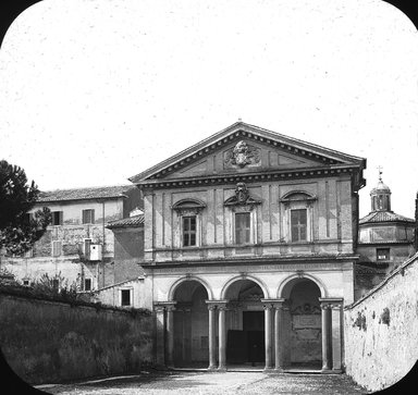 <em>"Vatican, Rome, Italy"</em>. Lantern slide 3.25x4in, 3.25 x 4 in. Brooklyn Museum, Goodyear. (Photo: Brooklyn Museum, S03i2868l01.jpg