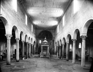 <em>"S. Giorgio in Vetabro, Rome, Italy, 1895"</em>, 1895. Lantern slide 3.25x4in, 3.25 x 4 in. Brooklyn Museum, Goodyear. (Photo: Brooklyn Museum, S03i2887l01.jpg