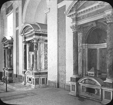 <em>"S. Paolo, Rome, Italy"</em>. Lantern slide 3.25x4in, 3.25 x 4 in. Brooklyn Museum, Goodyear. (Photo: T.H. McAllister, S03i2948l01.jpg