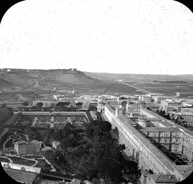 <em>"St. Peter's, Rome, Italy"</em>. Lantern slide 3.25x4in, 3.25 x 4 in. Brooklyn Museum, Goodyear. (Photo: T.H. McAllister, S03i2997l01.jpg