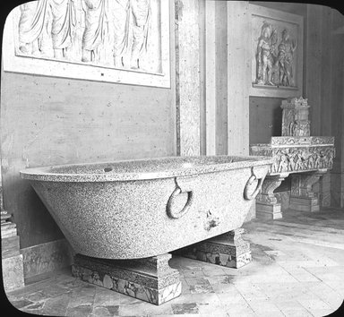 <em>"Vatican Museum, Rome, Italy"</em>. Lantern slide 3.25x4in, 3.25 x 4 in. Brooklyn Museum, Goodyear. (Photo: T.H. McAllister, S03i3008l01.jpg