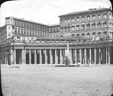 <em>"Vatican, Rome, Italy"</em>. Lantern slide 3.25x4in, 3.25 x 4 in. Brooklyn Museum, Goodyear. (Photo: Brooklyn Museum, S03i3021l01.jpg