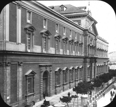 <em>"Naples Museum, Naples, Italy"</em>. Lantern slide 3.25x4in, 3.25 x 4 in. Brooklyn Museum, Goodyear. (Photo: T.H. McAllister, S03i3136l01.jpg