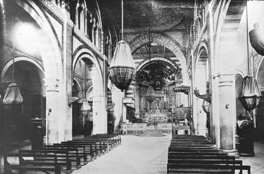 <em>"Cathedral, Conversano, Italy"</em>. Lantern slide 3.25x4in, 3.25 x 4 in. Brooklyn Museum, Goodyear. (Photo: Brooklyn Museum, S03i3245l01.jpg