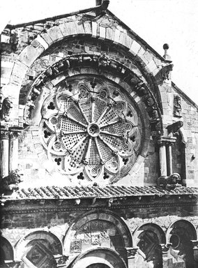 <em>"Cathedral, Troja, Italy, 1895?"</em>, 1895?. Lantern slide 3.25x4in, 3.25 x 4 in. Brooklyn Museum, Goodyear. (Photo: Brooklyn Museum, S03i3284l01.jpg