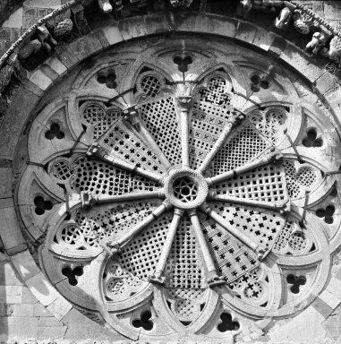 <em>"Cathedral, Troja, Italy, 1895?"</em>, 1895?. Lantern slide 3.25x4in, 3.25 x 4 in. Brooklyn Museum, Goodyear. (Photo: Brooklyn Museum, S03i3285l01.jpg