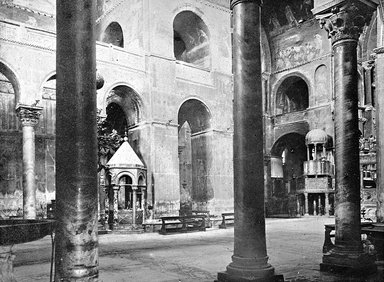 <em>"S. Marco, Venice, Italy"</em>. Lantern slide 3.25x4in, 3.25 x 4 in. Brooklyn Museum, Goodyear. (Photo: J.B. Colt, S03i3375l01.jpg