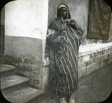 <em>"Views, Objects: Egypt. General Views; People. View 033: Egyptian, Cairo."</em>. Lantern slide 3.25x4in, 3.25 x 4 in. Brooklyn Museum, lantern slides. (S10_08_Egypt_GeneralViews_People033.jpg