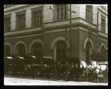 <em>"Views: Brooklyn, Long Island, Staten Island. Brooklyn municipal buildings. View 007: Brooklyn Post Office, 1900."</em>, 1900. Lantern slide 3.25x4in, 3.25 x 4 in. Brooklyn Museum, CHART_2011. (Photo: John H. Norris, S10_11_Brooklyn_LI_SI_Brooklyn_Municipal_Buildings007.jpg