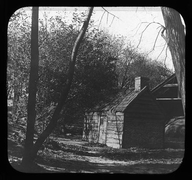 <em>"Views: Brooklyn, Long Island, Staten Island. Brooklyn scenes; buildings. View 015: Last slave cabin in Brooklyn."</em>, 1899. Lantern slide 3.25x4in, 3.25 x 4 in. Brooklyn Museum, CHART_2011. (Photo: W.H. Bedford, S10_11_Brooklyn_LI_SI_Brooklyn_Scenes_Buildings015.jpg