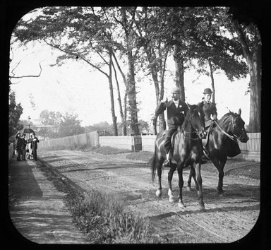 <em>"Views: Brooklyn, Long Island, Staten Island. Brooklyn scenes; buildings. View 040: Bay Ridge, 1899."</em>, 1899. Lantern slide 3.25x4in, 3.25 x 4 in. Brooklyn Museum, CHART_2011. (Photo: Gould W. Hart, S10_11_Brooklyn_LI_SI_Brooklyn_Scenes_Buildings040.jpg