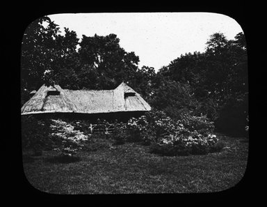 <em>"Views: U.S., Brooklyn. Brooklyn, Prospect Park. View 023: Summer House."</em>, 1900. Lantern slide 3.25x4in, 3.25 x 4 in. Brooklyn Museum, CHART_2011. (S10_21_US_Brooklyn_Brooklyn_Prospect_Park023.jpg