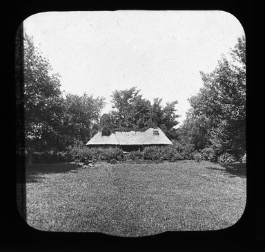 <em>"Views: U.S., Brooklyn. Brooklyn, Prospect Park. View 032: Summer House."</em>. Lantern slide 3.25x4in, 3.25 x 4 in. Brooklyn Museum, CHART_2011. (Photo: Gould W. Hart, S10_21_US_Brooklyn_Brooklyn_Prospect_Park032.jpg