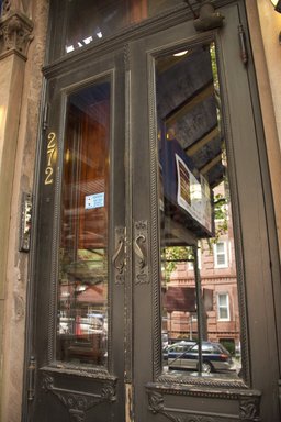<em>"Ortner Home, 272 Berkeley Place, Brooklyn, NY. External front doors with bronze handles."</em>, 2012. Born digital. Brooklyn Museum, CHART_2013. (Photo: Brooklyn Museum, SC05_Ortner_Home_272_Berkeley_Place_20120807_DIG_08_Cat_Guzman_photo.jpg