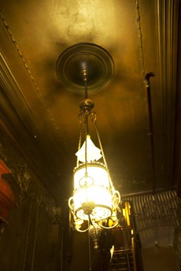 <em>"Ortner Home, 272 Berkeley Place, Brooklyn, NY. Parlor-floor hall: lantern."</em>, 2012. Born digital. Brooklyn Museum, CHART_2013. (Photo: Brooklyn Museum, SC05_Ortner_Home_272_Berkeley_Place_20120807_DIG_92_Cat_Guzman_photo.jpg