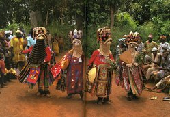 <em>"African Ceremonies v.2, p.126-127"</em>. Printed material. Brooklyn Museum. (GN645_B39_Beckwith_African_Ceremonies_v2_p126-127.jpg